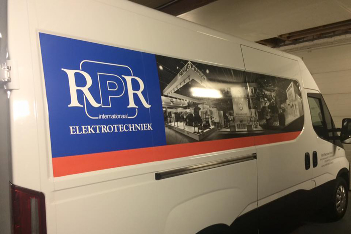 RPR Elektrotechniek busbelettering